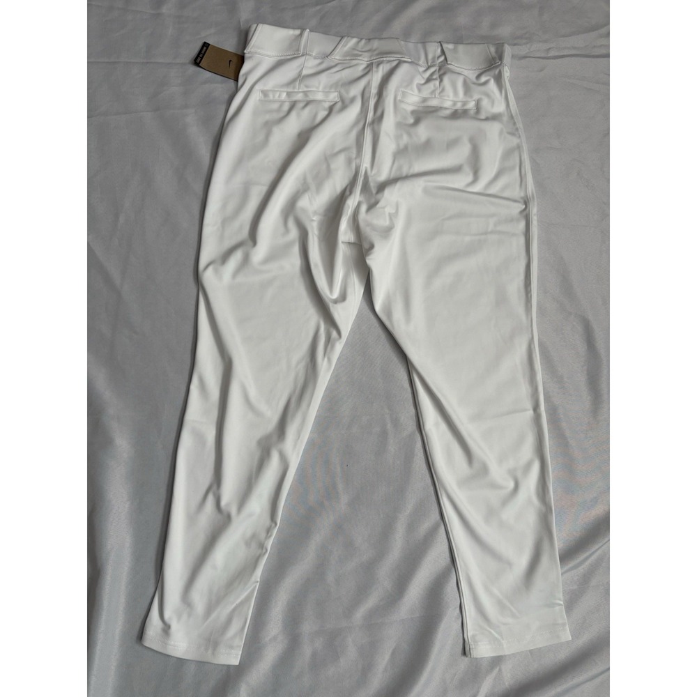 NEW Nike Vapor Select Pro Baseball Pants Men's XXLarge White Black FZ1369-100 - Picture 10 of 10